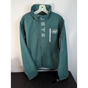 *NFL G-III Apparel Group NY JETS 3-Layer soft-shell Men's Jacket Large New w/Tag